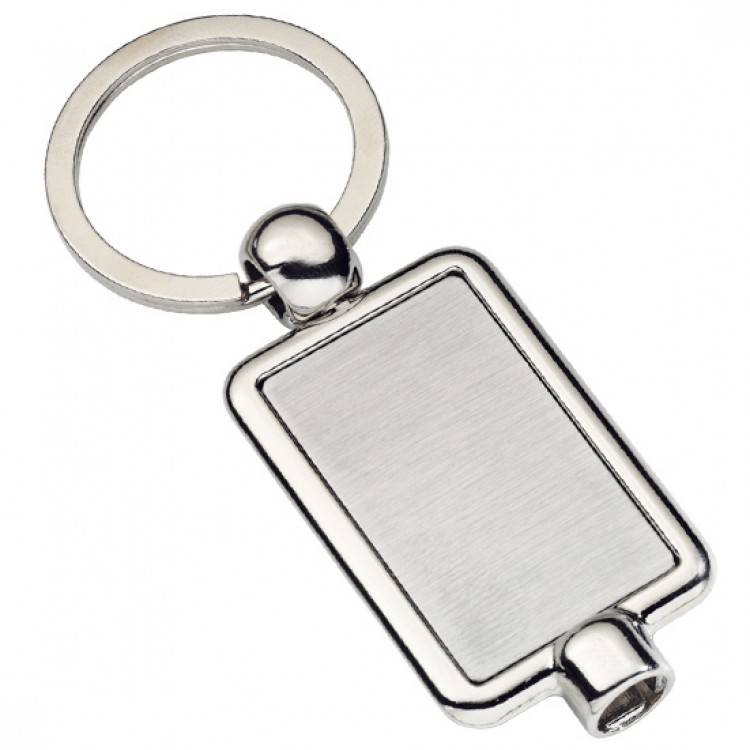 Promosoft PS1012.NM Baskılı Çift Yön Metal Purjör Anahtarlık