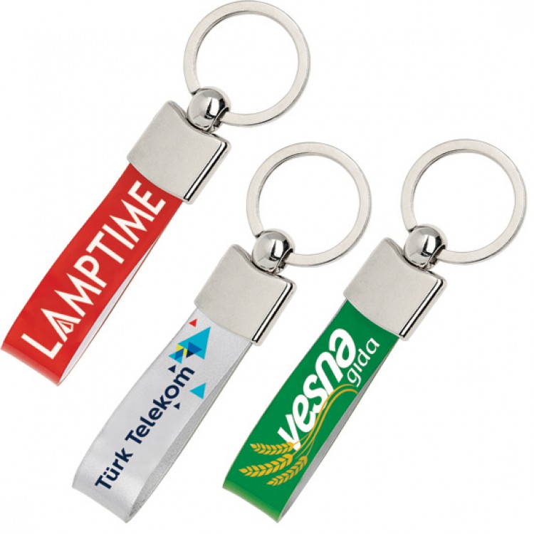 Promosoft PS1290 Baskılı PVC  Kristal Anahtarlık