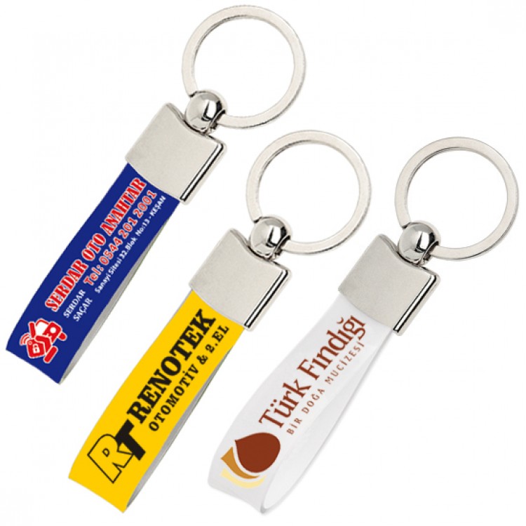 Promosoft PS1290. Baskılı Pvc  Kristal Anahtarlık