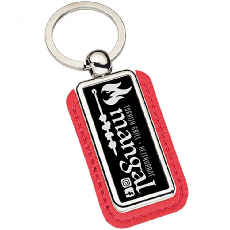 Promosoft PS1330-KS Lazer  Baskılı Deri Anahtarlık