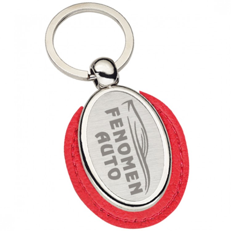 Promosoft PS0385.NL Tek Taraf Lazer Baskılı Nikel Crown Anahtarlık