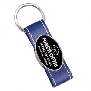 Promosoft PS1385.NS Çift Taraf Lazer Baskılı Nikel Crown Anahtarlık