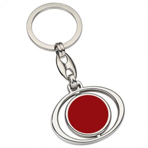 Promosoft PS1502-HK Dönerli Oval Baskılı Promosyon Anahtarlık