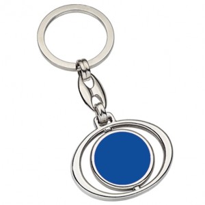 Promosoft PS1502-HL Dönerli Oval Baskılı Promosyon Anahtarlık