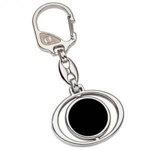 Promosoft PS1502-FS Dönerli Oval Baskılı Promosyon Anahtarlık