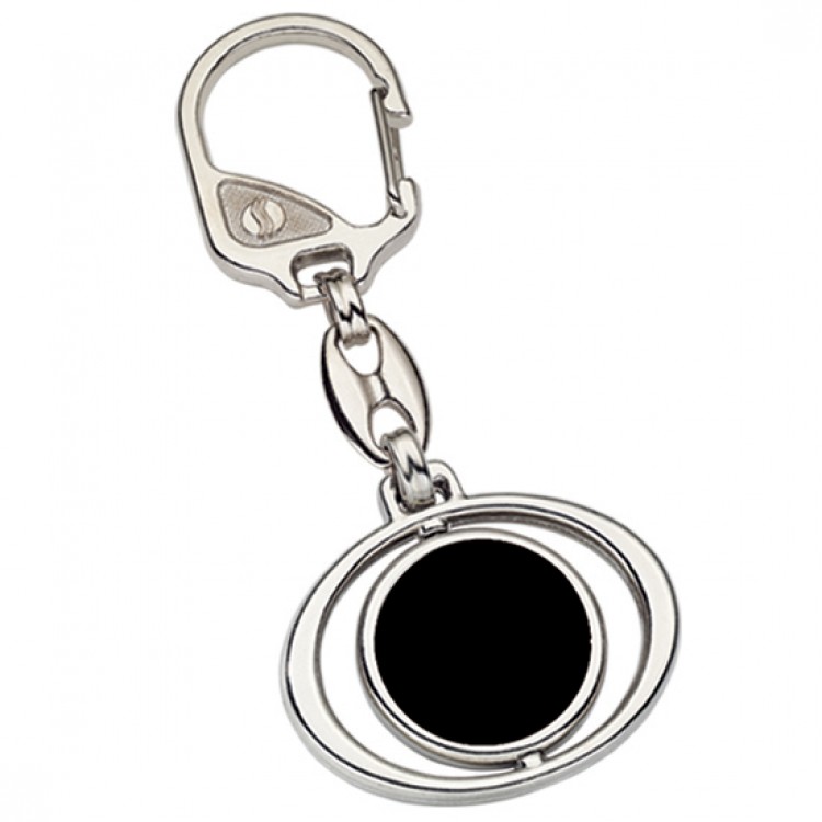 Promosoft PS1502-FM Dönerli Oval Baskılı Promosyon Anahtarlık