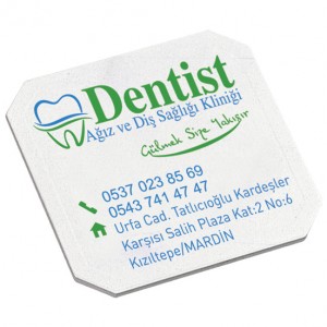 Promosoft Promosyon Kare Bardak Altlığı Promosoft Promosyon Kare Bardak Altlığı