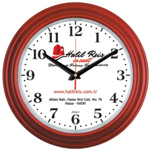 Promosoft PS300-KK-Ortanca Baskılı Duvar Saati