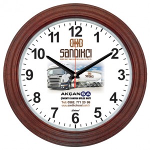 Promosoft PS330 TK-Maksi Baskılı Duvar Saati