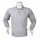 Polo Yaka Sweat Uzun Kollu Gri Polo Yaka Sweat Uzun Kollu Gri