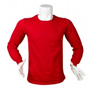 Yuvarlak Yaka Uzun Kollu Sweat Kırmızı Yuvarlak Yaka Uzun Kollu Sweat Kırmızı