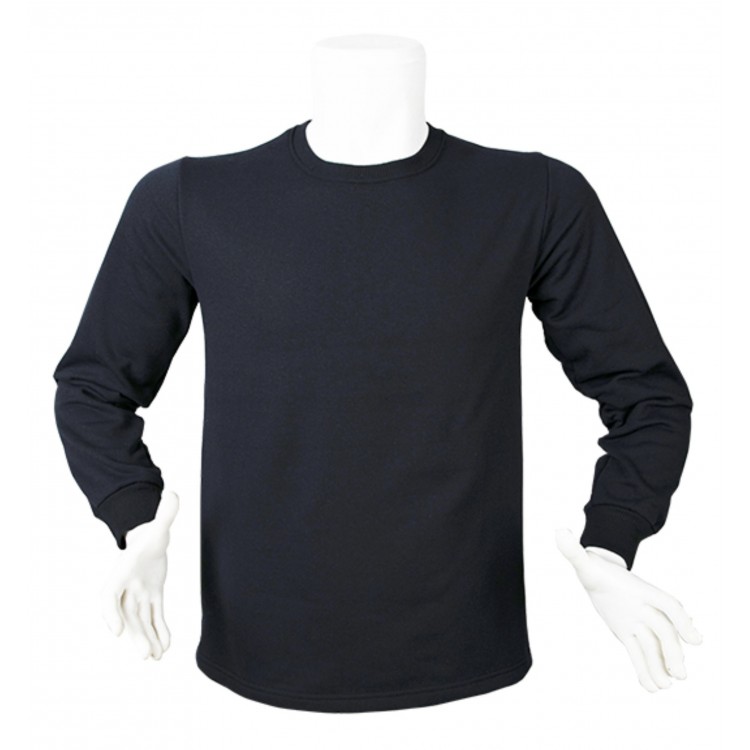 Yuvarlak Yaka Uzun Kollu Sweat Lacivert Yuvarlak Yaka Uzun Kollu Sweat Lacivert