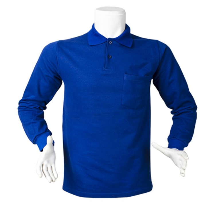 Polo Yaka Sweat Uzun Kollu Gri Polo Yaka Sweat Uzun Kollu Gri