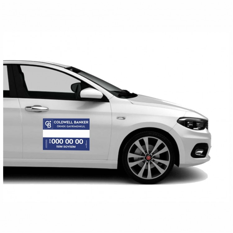 40 X 60 cm  UV Baskılı Araç Magneti