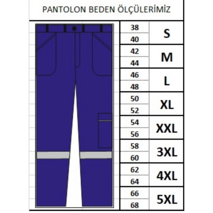 Promosoft Firmanıza Özel Baskılı İş Pantolonu Promosoft Firmanıza Özel Baskılı İş Pantolonu